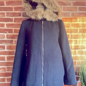 Loft fall navy blue coat